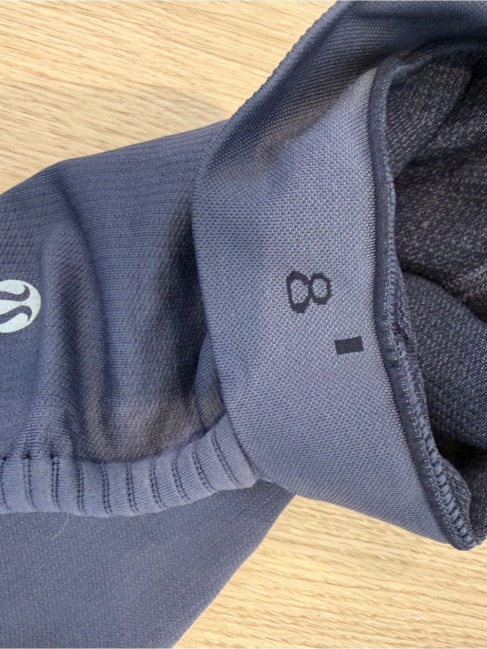 lululemon athletica Navy Seamless Cropped Capris 8 - Picture 5 of 10
